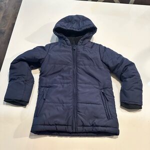 Boys Class Club Navy Coat (4/5)